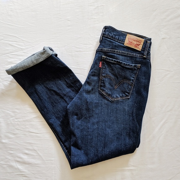 Levi's Denim - Levi's Straight Leg Dark Wash Jeans